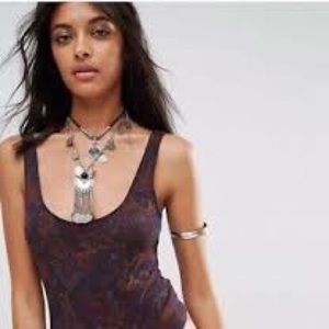 Free people bodysuit.   NWT.